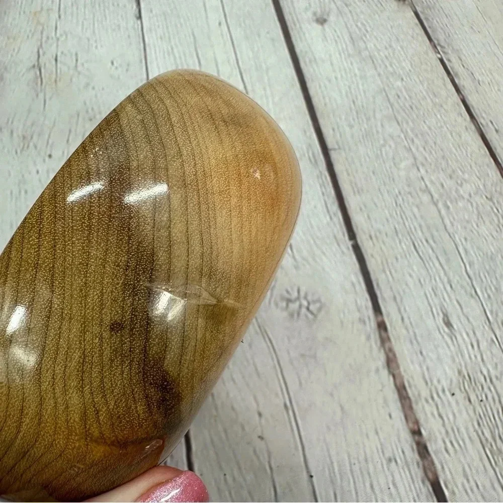 hand turned oregon myrtlewood wooden bowl set of 2 myrtle craft studio